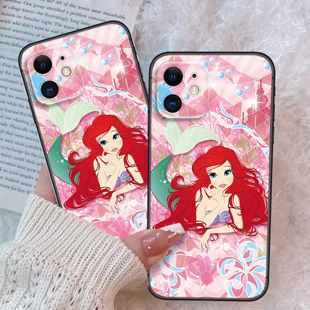 Z98 Cartoon mermaid Soft Case for Xiaomi Redmi 7A 8 8A 9 9A 9C NFC 10A 9T 10X Note 8T 10 Pro Max 11 11S