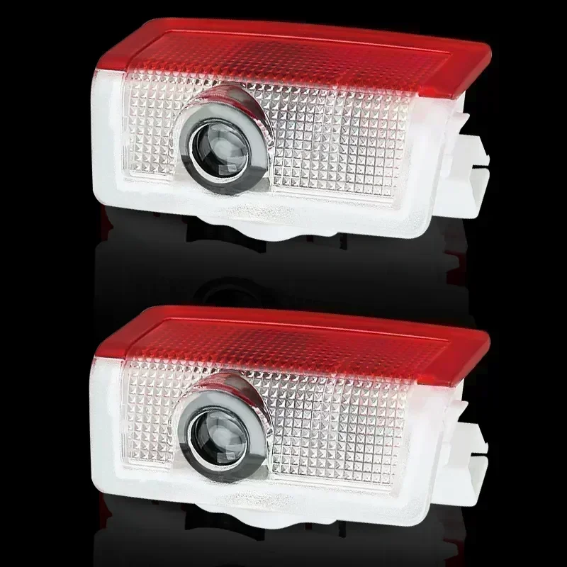 2 шт., Автомобильные светодиодные Аксессуары для дверей Mercedes Benz A C E GLC GLA GLE Class W205 W212 W213 X253 X156 W166 X247