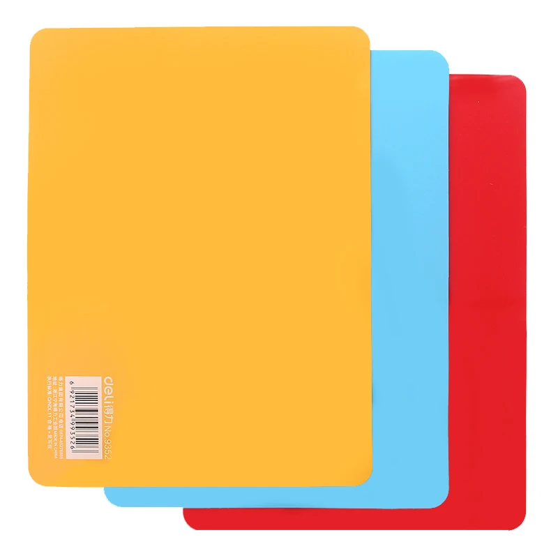 6pcs/set A5 Plastic Clipboard Writing Board Writing Pad Stationery Cutting Mat School Office Supplies Space Plate