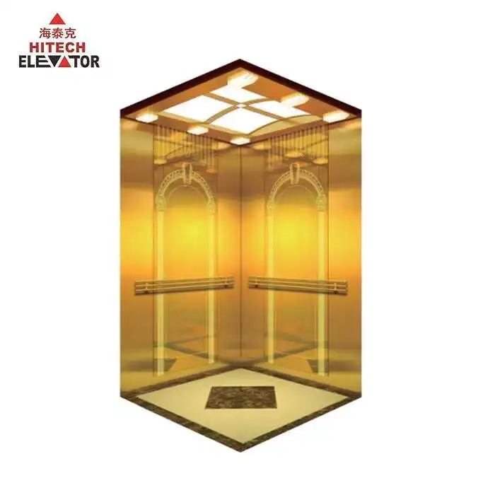 China Fabrikpreis Golden Design 3er- oder Home Elevator Villa Lift