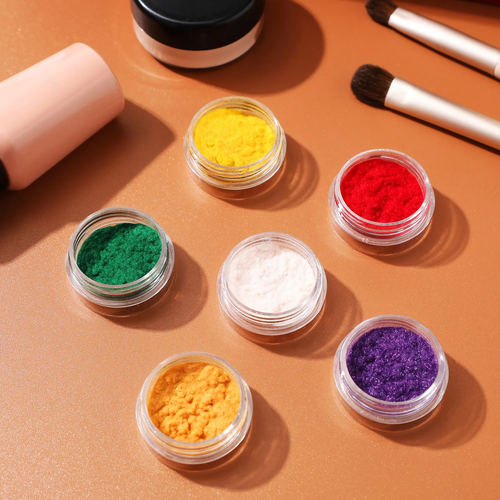 

2set 2Sets Decoration For Diy Manicure Salon Supply Christmas Party Gift Art Decoration Nail Art Nail Decor Powder