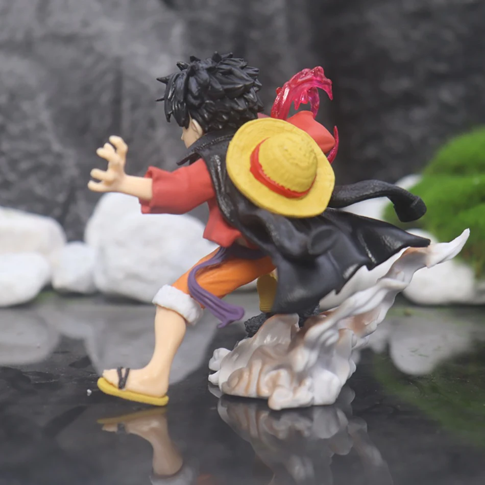Anime Een Stuk Monkey D Luffy Anime Action Figure Battle Style Speelgoed PVC Beeldje Collectie Model Pop Decoratie Verjaardagscadeau