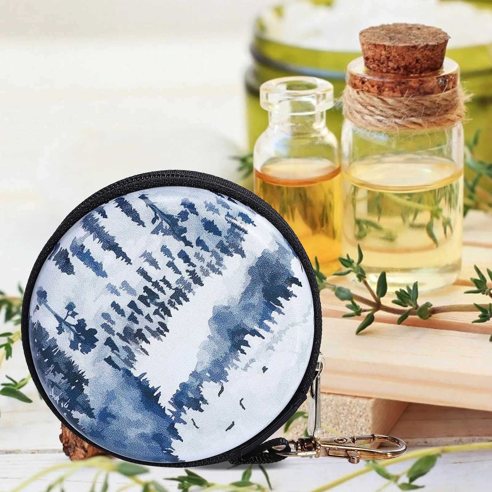 

Держатель для флаконов с эфирными маслами, прочный, ударопрочный, портативный чехол для хранения, дорожная сумка, кейс из ЭВА, легкий и компактный футляр для переноски