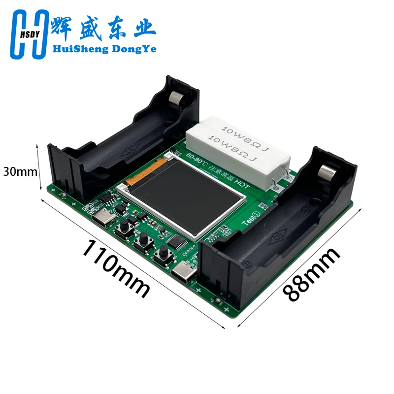 18650 Lithium Battery Capacity Tester Module MAh MWh Digital Battery Power Detector Module 18650 Battery Tester