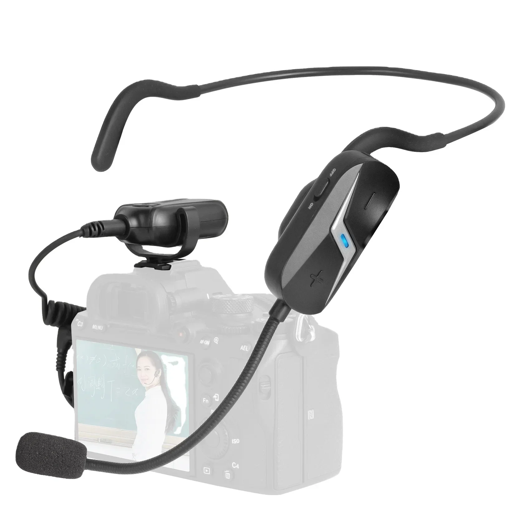 2.4G Wireless Headset Microphone For Teacher