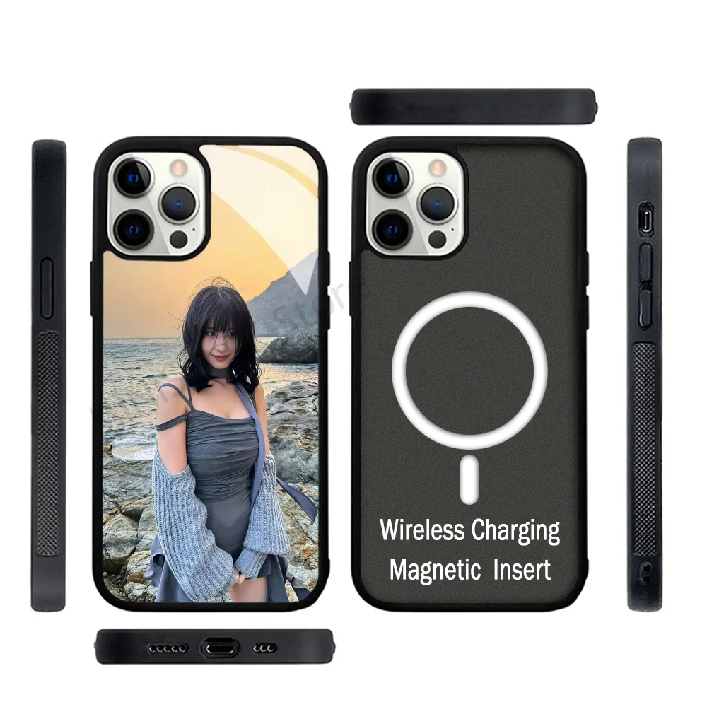 Momo Kpop T-Twice Girl Phone Case Strong Magnetic For IPhone 15 14 13 Pro Max 11 12 Mini For Magsafe