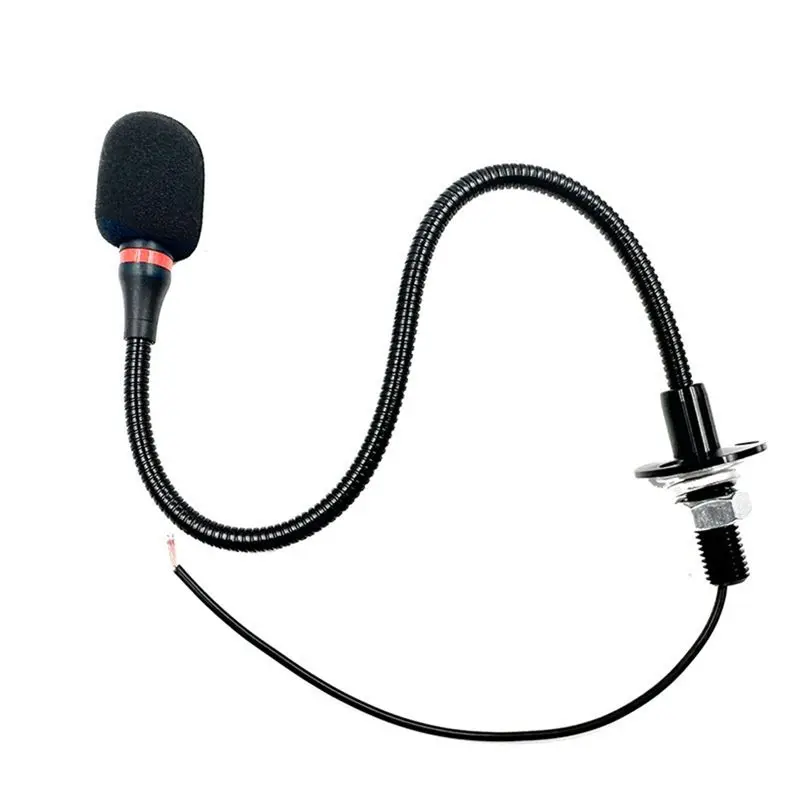 Friendly!Metal Gooseneck Microphone Speech Computer Desktop Condenser Conference Microphone for Live Presentations Announcement