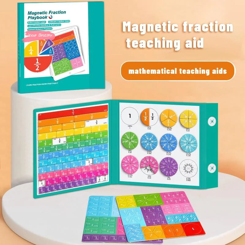 Y-Magnetic Fraction Calculation Education Tool Fraction Educational Puzzle