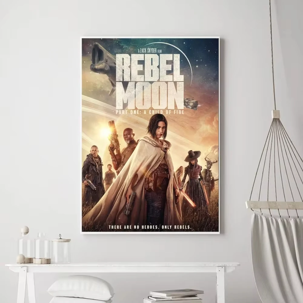 Film R-Rebel Moon Poster Prints Poster Wall Canvas Painting Bedroom Living Room Wall Bar Restaurant Sticker