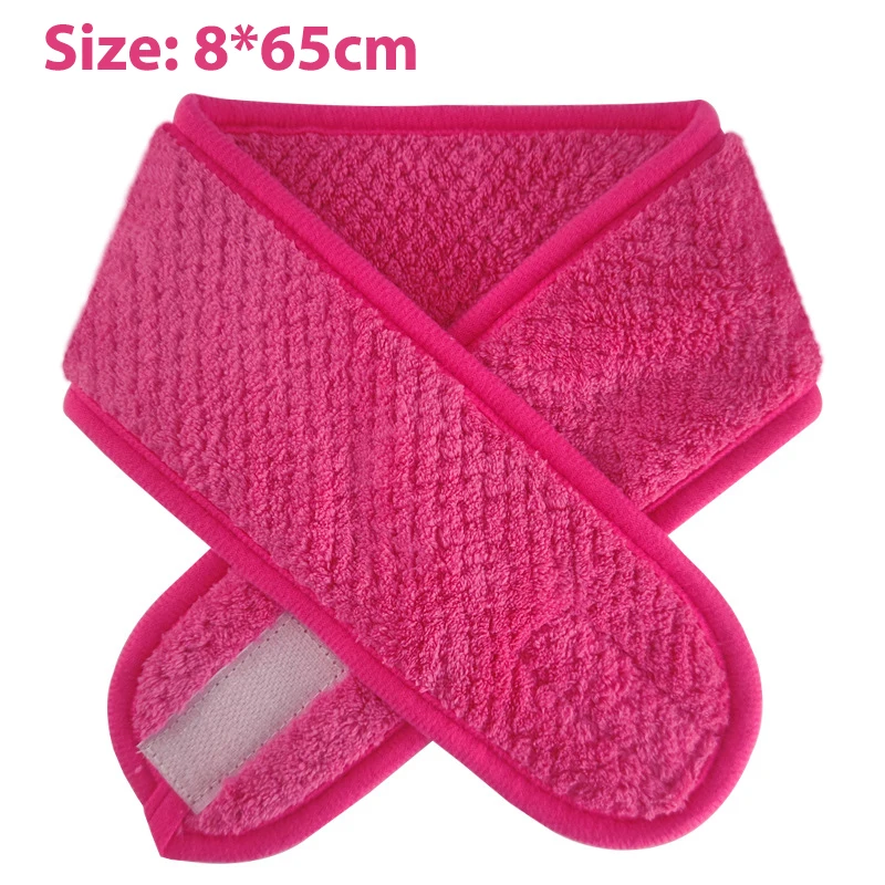 Adjustable Makeup Headband Soft Face Wash Towel