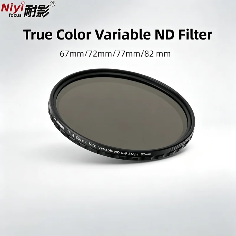 

7Artisans ND VND Filter True Color Adjustment for Canon R5 56 Sony A5000 Nikon Z5 Fujifilm XT50 Leica 67mm 72mm 77mm 82mm Camera