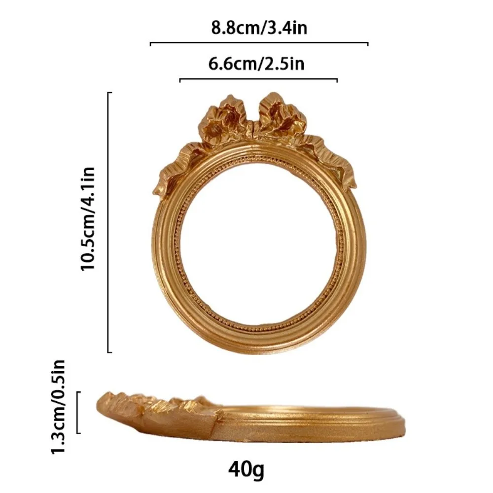 Creative Gold DIY Shadow Box Frame 3D European Retro Display Frames Relief Gold DIY Wedding Photo Display Frames Gifts