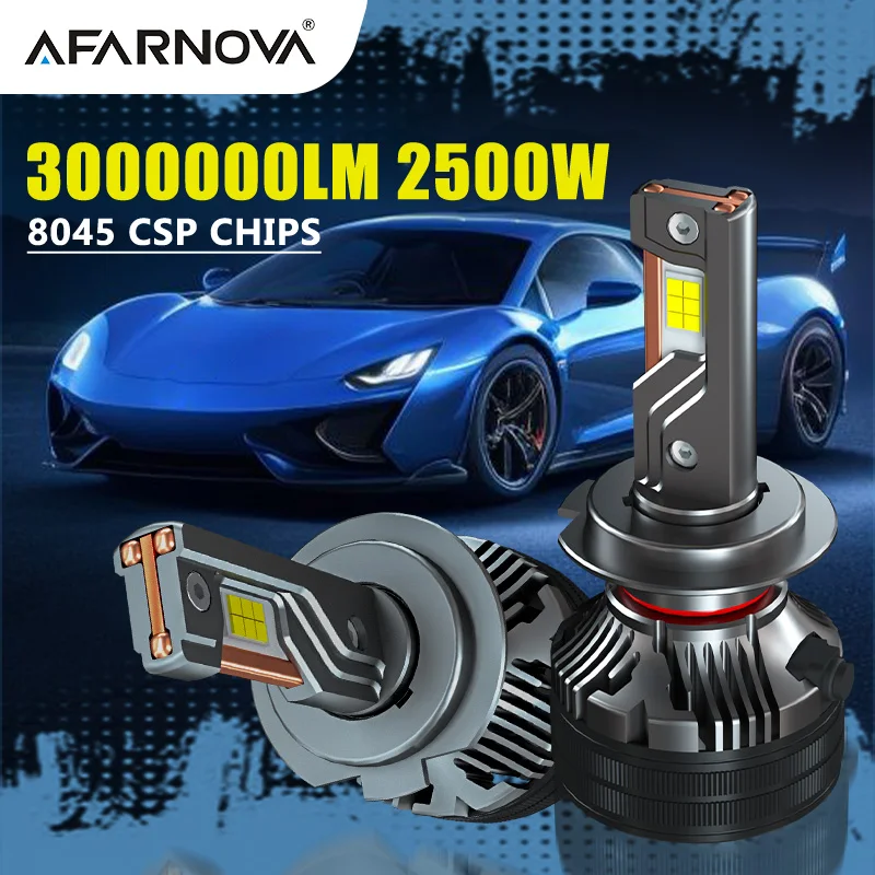 

2200W H7 LED Headlights Canbus 880000LM LED Car Bulbs H4 H11 H1 H8 H9 9005 HB3 9006 HB4 9012 HIR2 Turbo Lamp Three Copper Tube