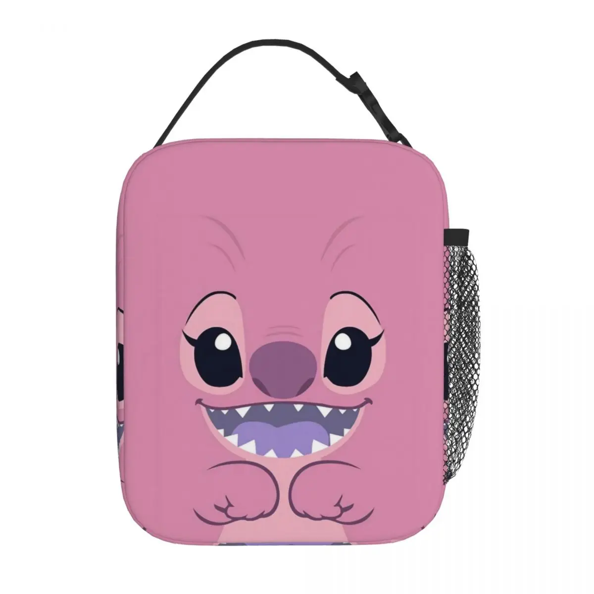 Lilo & Stitch Cartoon Insulated Lunch Bag Thermal Bag Reusable Angel High Capacity Tote Lunch Box Food Bag Office Picnic