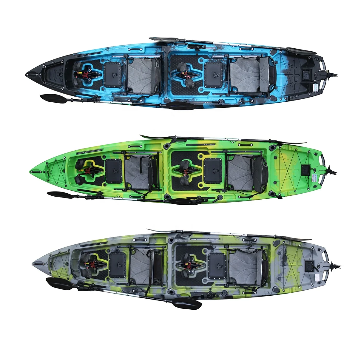 

Double Seat Pedal Kayak Pedal Drive Kayak Fishing Kayak Double Seat 2 Person Tandem 13.5FT Fishing