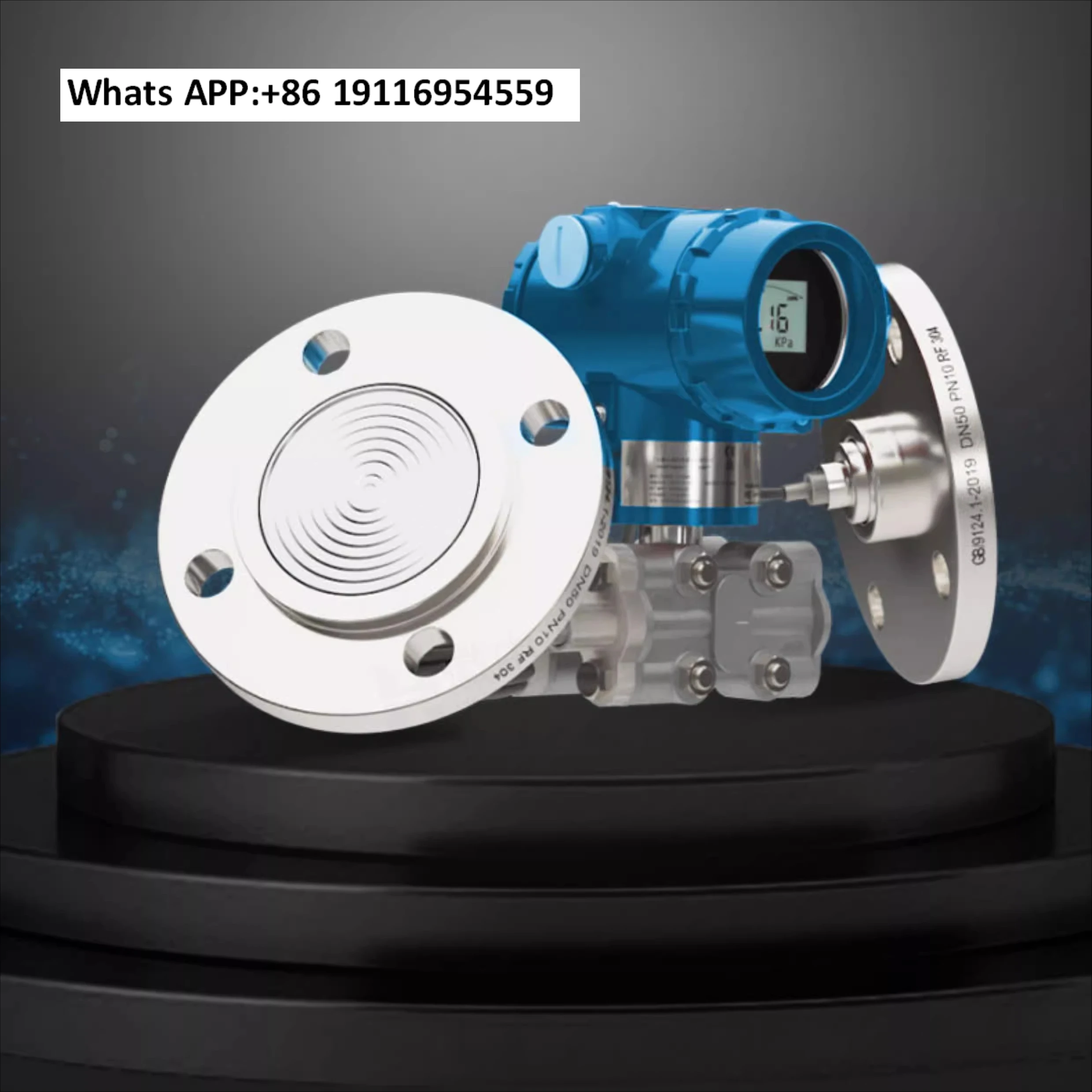 Double flange liquid level transmitter 3051 intelligent anti-corrosion diaphragm capacitor differential pressure
