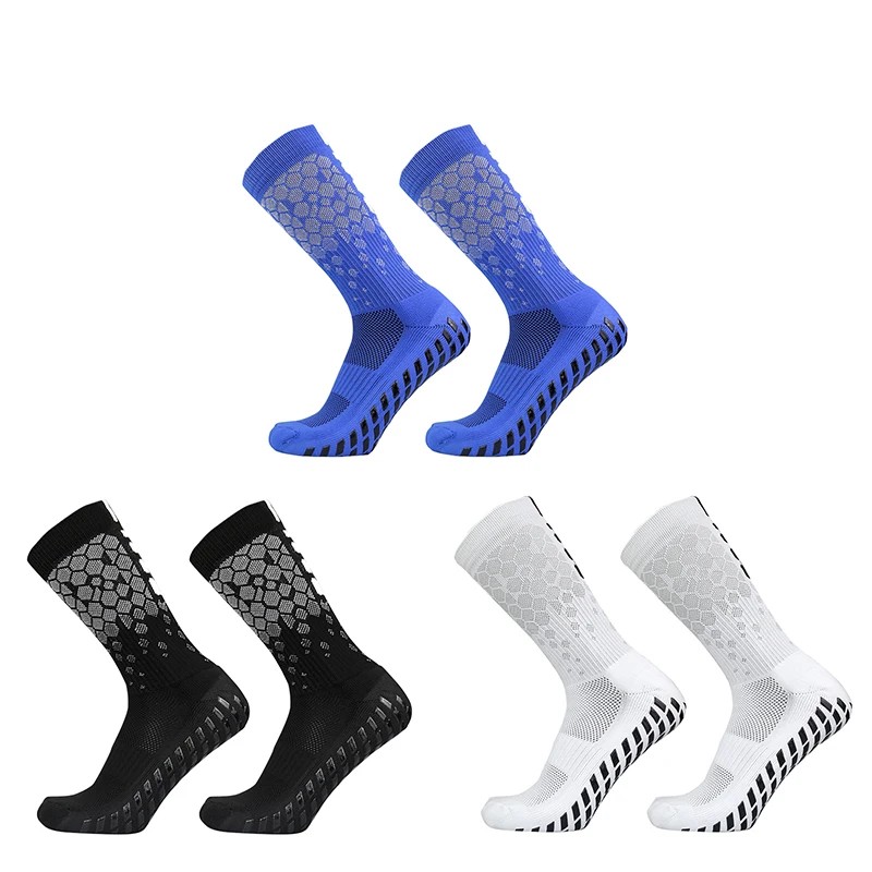 

Men Heel Pattern Sports Women New Soccer Socks Non-Slip Silicone Grip football Socks calcetas antideslizantes de futbol