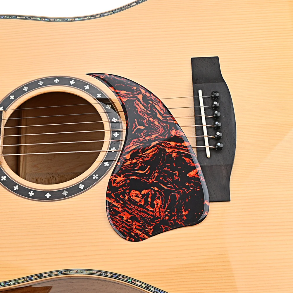 

Folk Acoustic Guitar Pickguard Plastic Replacement Self-Adhesive Protective Plate Scratch Resistant Acoustic Electric Guitar