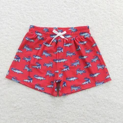 Wholesale Baby Boy Camo Swimming Trunks Clothes Children Toddler Red Shorts Kids Swimsuit Children Summer Swimwear Clothing