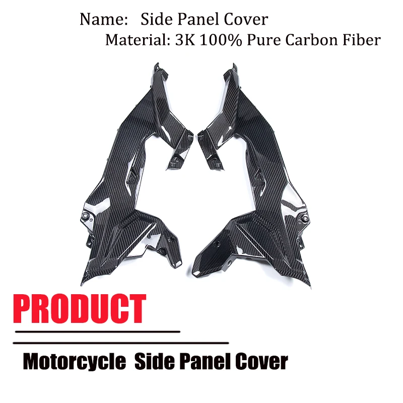 For BMW F900 XR F900XRF 900 XR 2020-2023 2024 2025 100%Pure Carbon Fiber Motorcycle Side Panel Cover Fairing Modified Accessorie