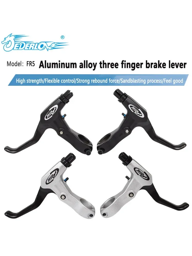 AliExpress NONE AVID FR5 Brake Handles for Bicycle Aluminum High Quality Brake Handle Three Fingers MTB Road Bike V-Brake Disc