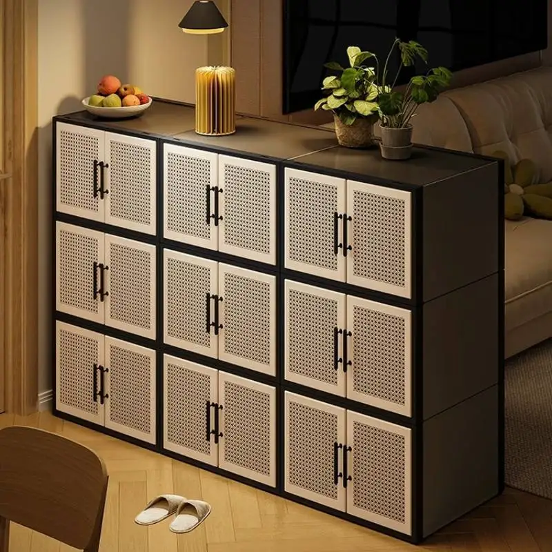 

Modern Wooden Shoe Cabinet Drawers Dustproof Oak Living Room Shoe Cabinet Organizer Space Saving Armario Zapatero Furniture Home