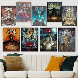 Band G-Ghost Rite Here Rite Now Poster Home Prints Wall Decoration Living Room Painting Bedroom Office