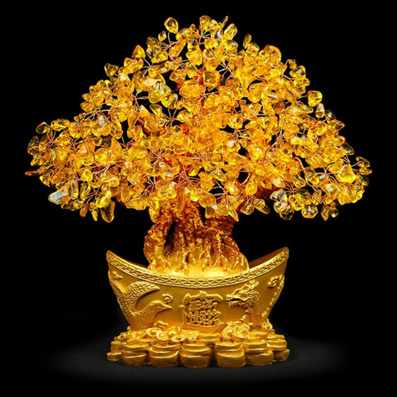 Yuanbao Tree Fortune Tree Ornament Wealth Gold Ingot Tree Money Tree Ornament