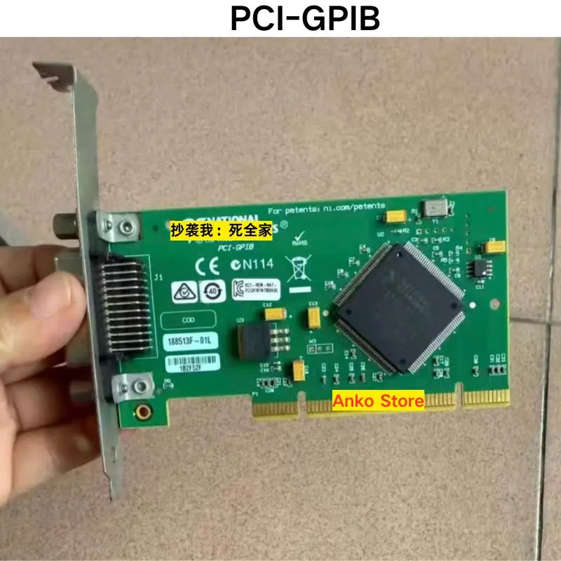Second-hand test OK  PCI-GPIB 188513F-01L Data Acquisition Card