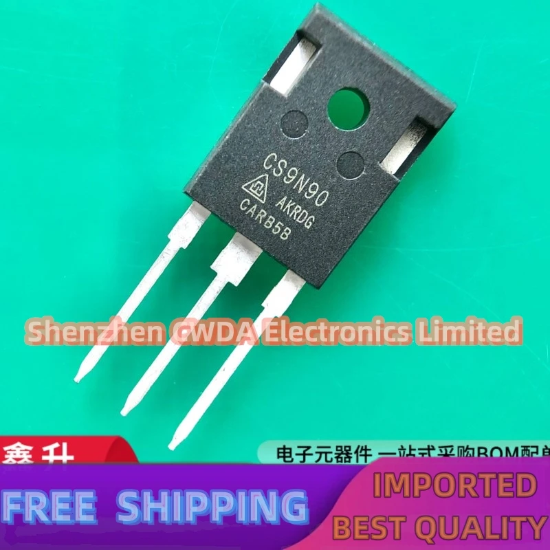 10PCS-20PCS  CS9N90  FSW09N90AG MOS TO-247 9A 900V In Stock Can Be Purchased