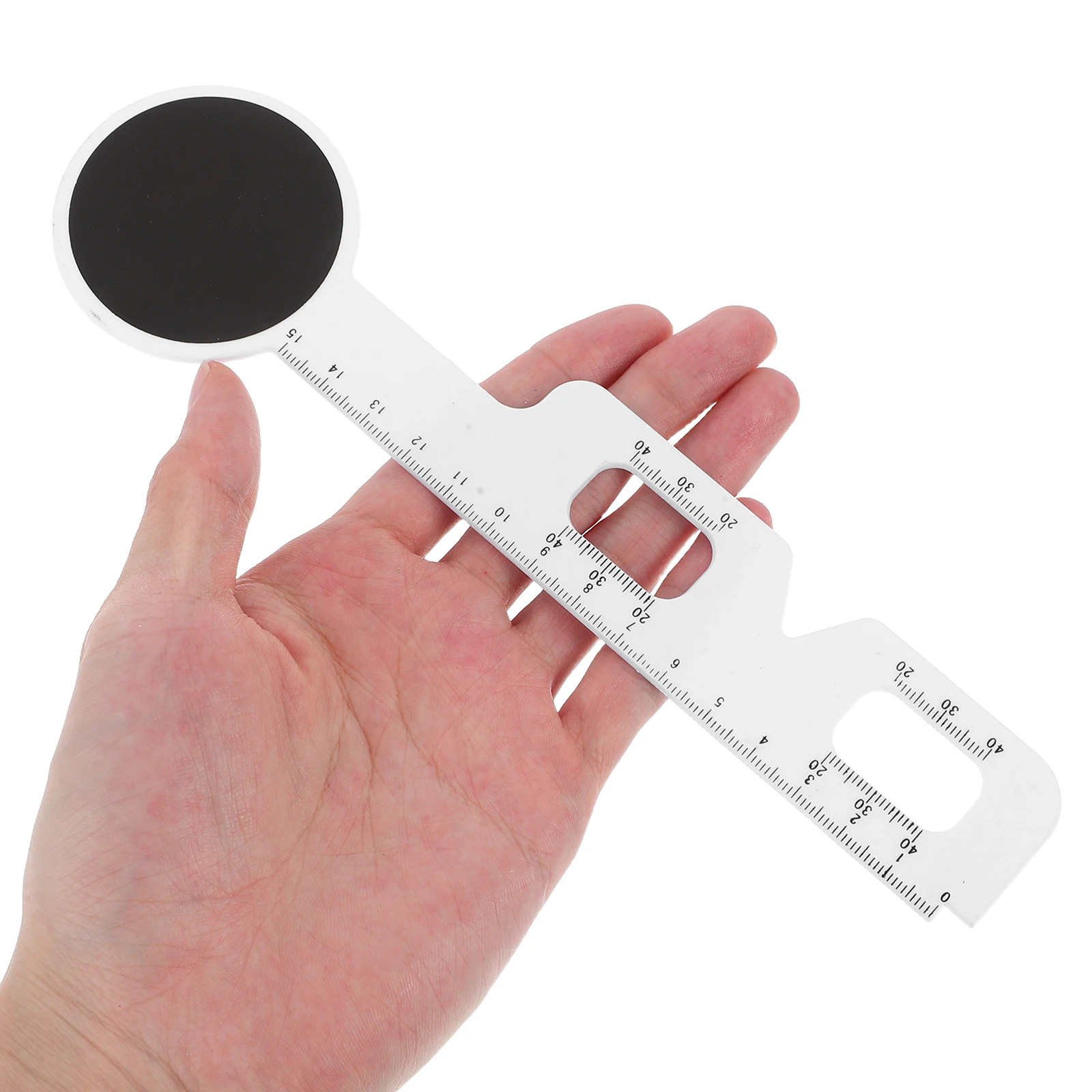 

6 pcs Optometry Tool Digital PD Ruler Eyeglasses Spacer Pupil Distance Meter Portable Durable Glasses Accessories
