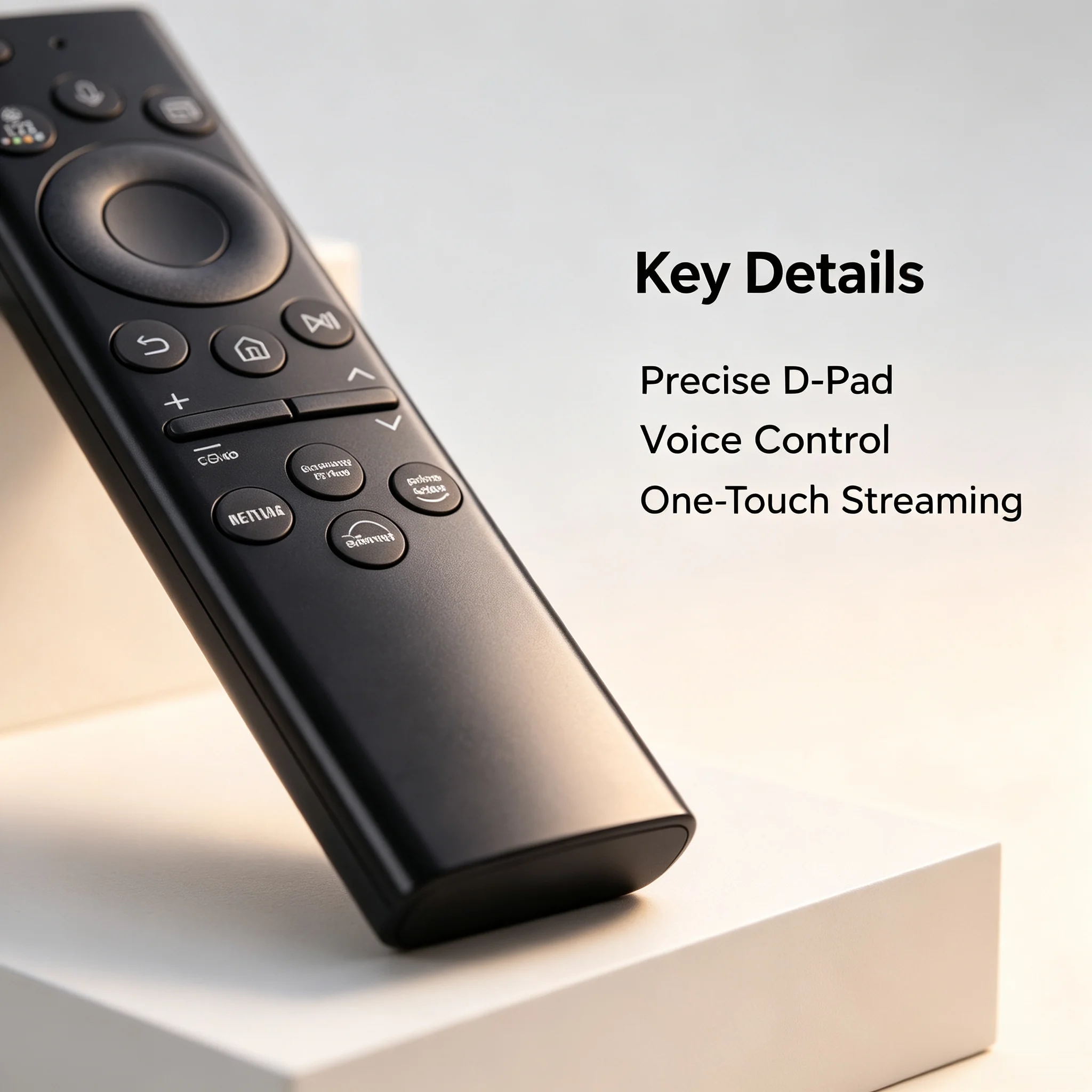Solar Charging Voice Remote Control Replacement for Samsung Smart TV, Compatible with BN59-01385A, Bluetooth Pairing Required