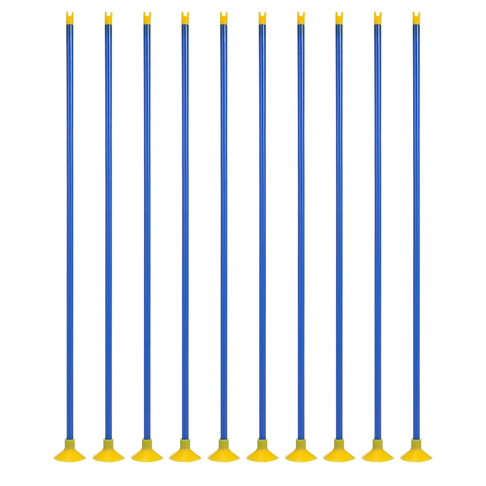 10 Pcs Archery Toys Kids Blue Suction Cup Arrows Sport Training Practice Shooting Game Fun Parent Child Interaction Safe