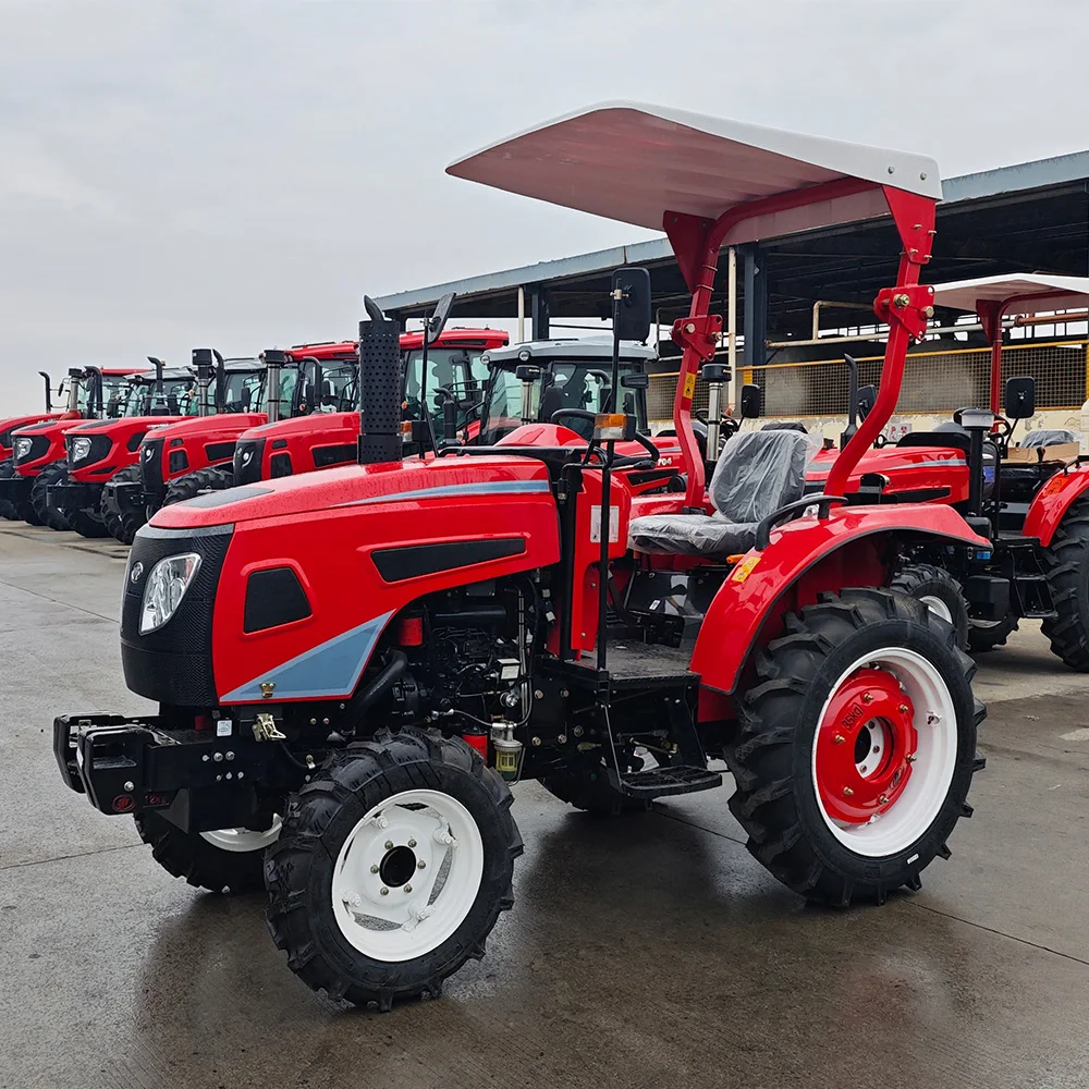 Qilu Factory Supply YTO X1024 Agricultural 4 Wheel Walking Farm And Garden Tractor