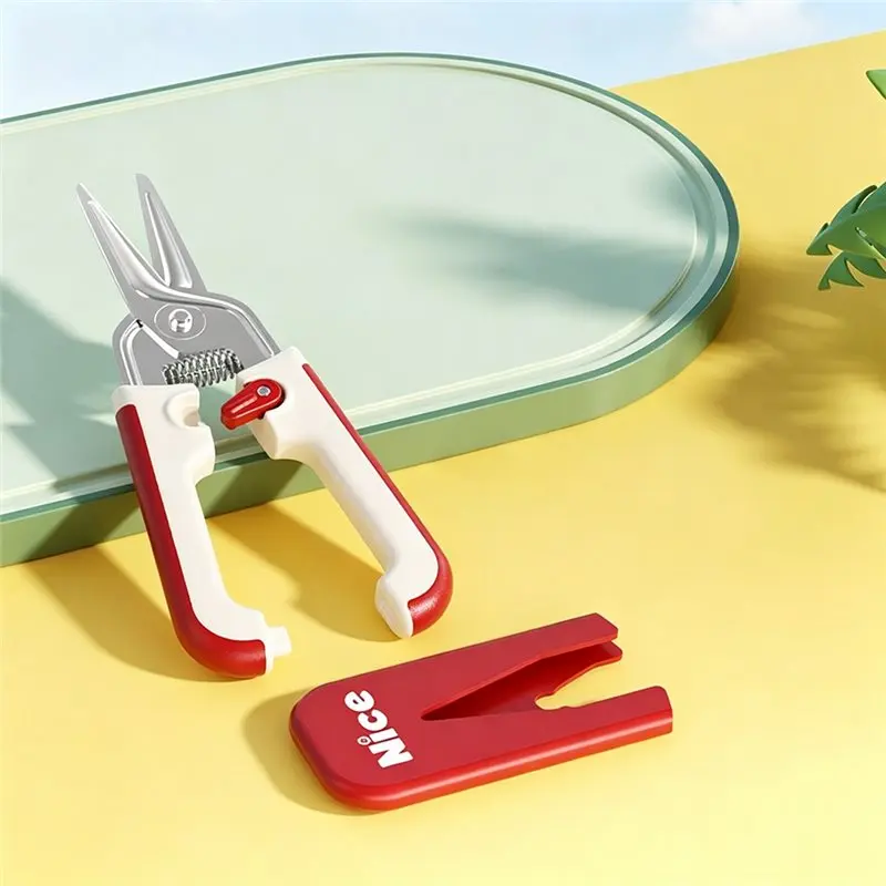 ABAE-Kitchen Shears With Magnetic Sheath, Heavy Duty Multipurpose Poultry Scissors For Chicken, Meat, Herbs, BBQ