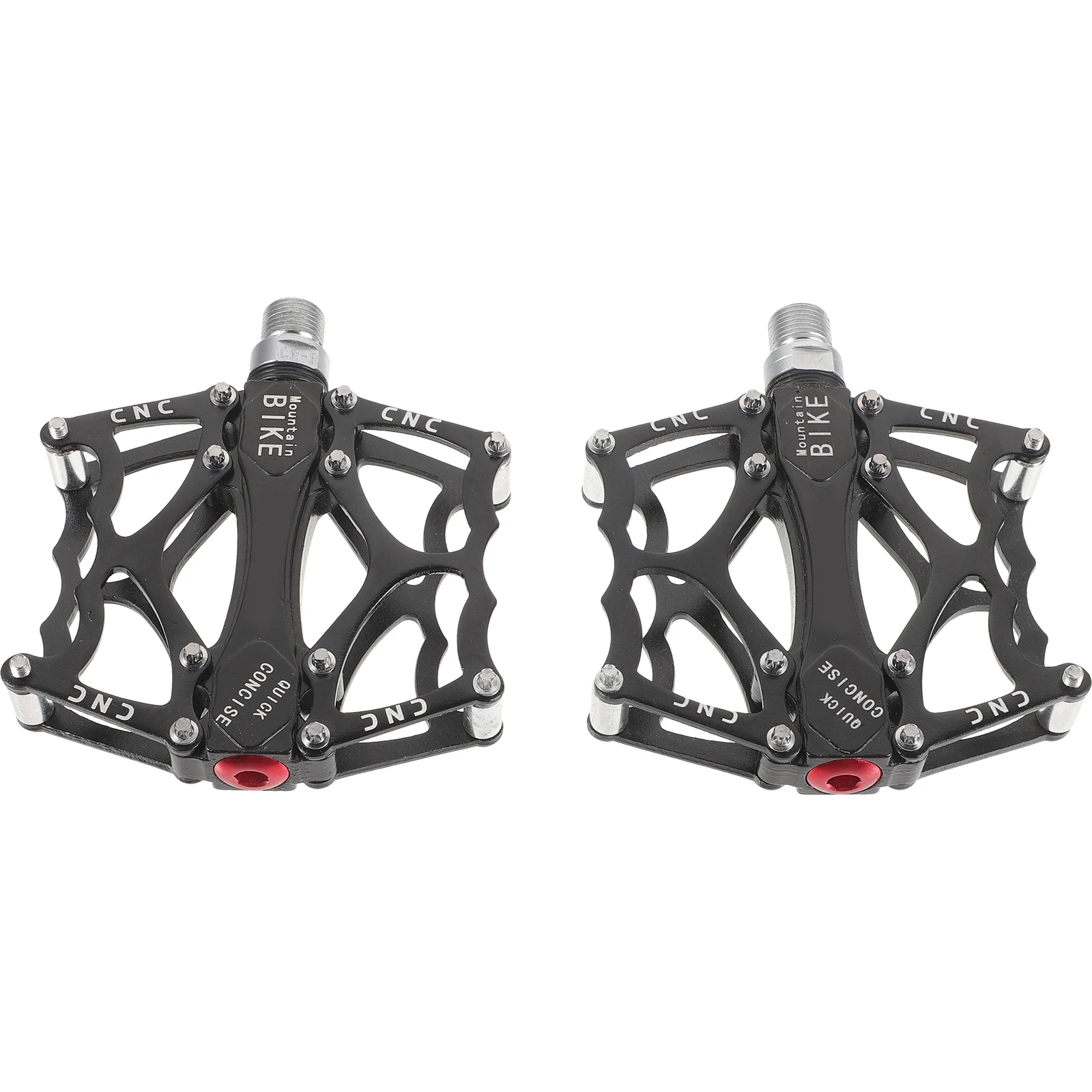 

1 Pair Pedal Plate Nylon Bike Pedals Durable Mountain Cycling Anti-Slip Treadle Abrasion Corrosion Resistant Pedals