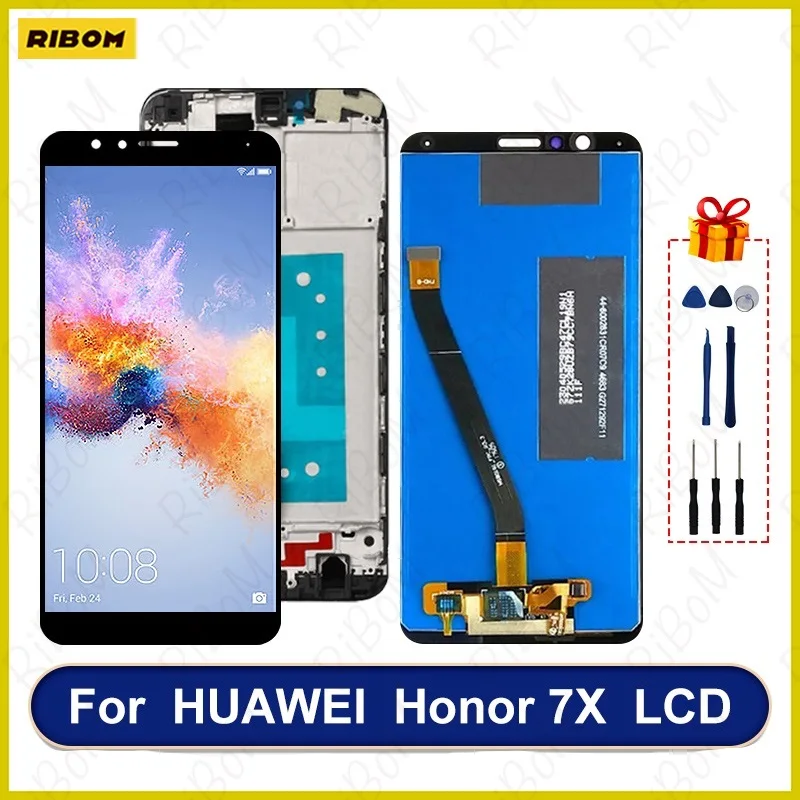 

New 5.93" For Huawei Honor 7X Display BND-AL1 BND-TL1 BND-L21 Touch Screen Digitizer For Honor 7X LCD BND-L22 AL00