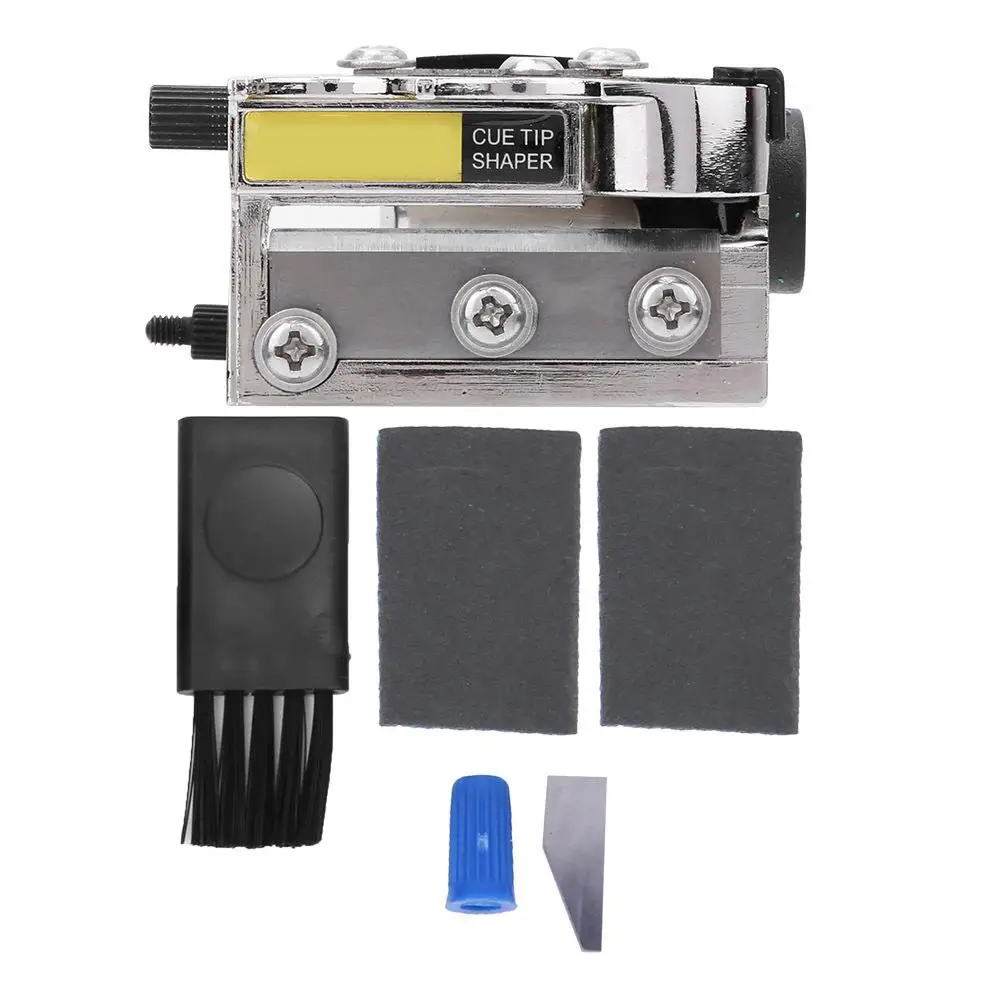 

Формирователь и полировщик с металлическим наконечником для бильярдной палки, инструмент для ремонта снукерного кия, аксессуар для бильярда