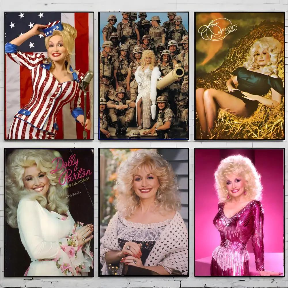 Singer Country Dolly Parton Poster Superior Home Space  Indoor Decorative Art & Home Decor