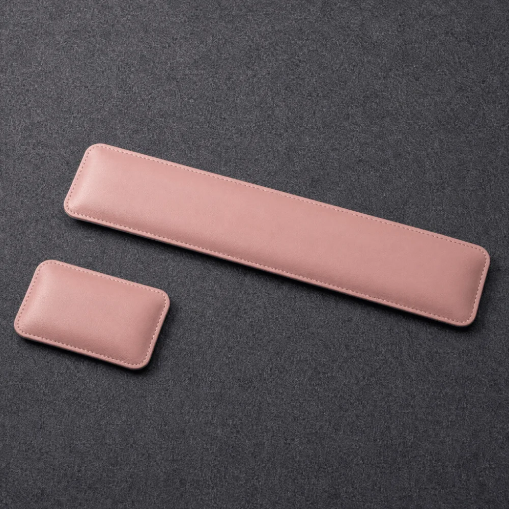 Durable Portable Leather Mouse - Keyboard Wrist Pad Leather ulasan dan harga