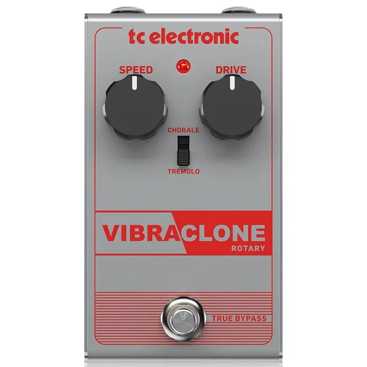 

TC ELECTRONICS VIBRACLONE ROTARY Electric Guitar Bass Distortion Single Block Effect Offers Guitar Effect