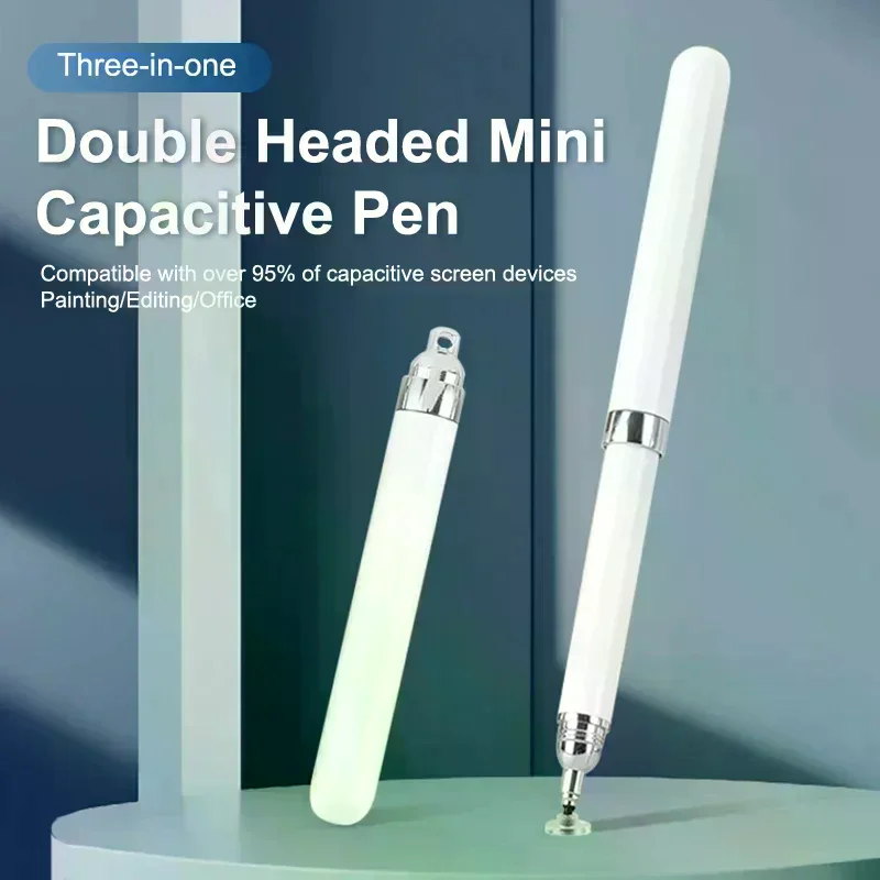 2 في 1 شاشة تعمل باللمس القلم قابل للسحب شاشة القلم اللمس العالمي قلم سعوي صغير اللوحة قلم رصاص آيفون