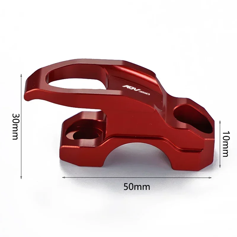 Soporte de cilindro maestro de freno CNC para motocicleta, abrazadera de equipaje, gancho para casco, para HONDA ADV350 ADV 350 2021 2022