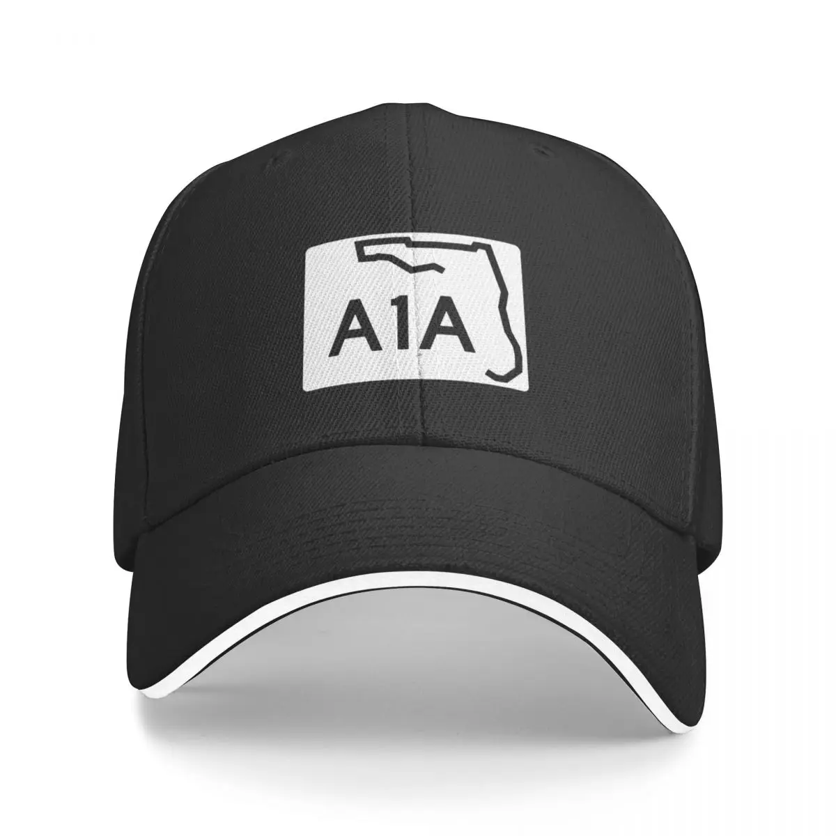 Florida A1A Highway Sign Beach Culture Icon Sport Baseball Caps Women Men Coquette Spring Summer Snapback Cap Mens Cool Golf Hat