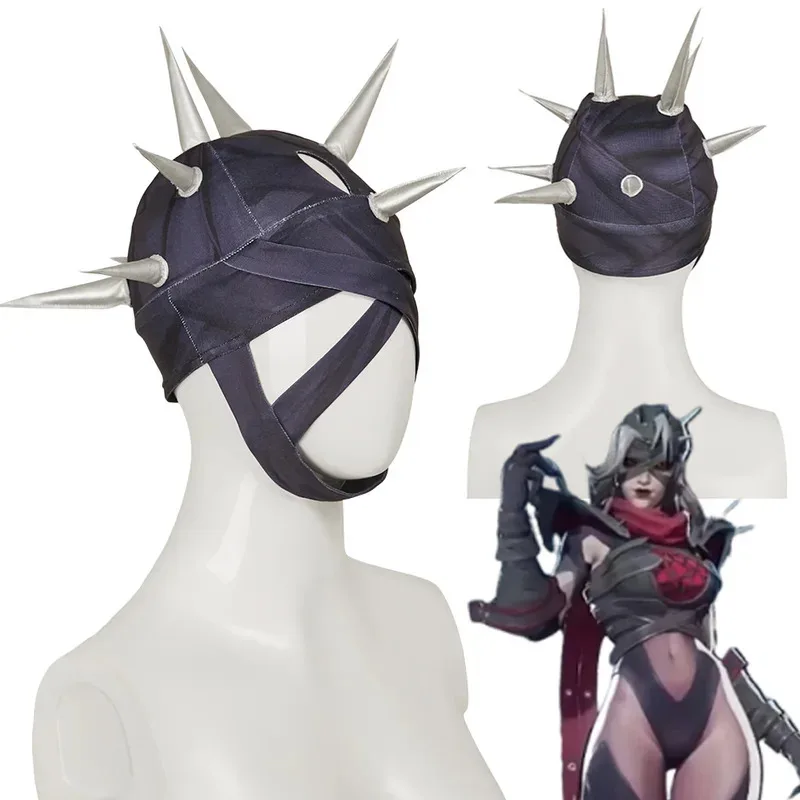 Böser Absicht Susan Storm Maske Kopfbedeckung Spiel Rival Weiblicher Superheld Cosplay Fantasy Kostüm Zubehör Frauen Party Prop Geschenke