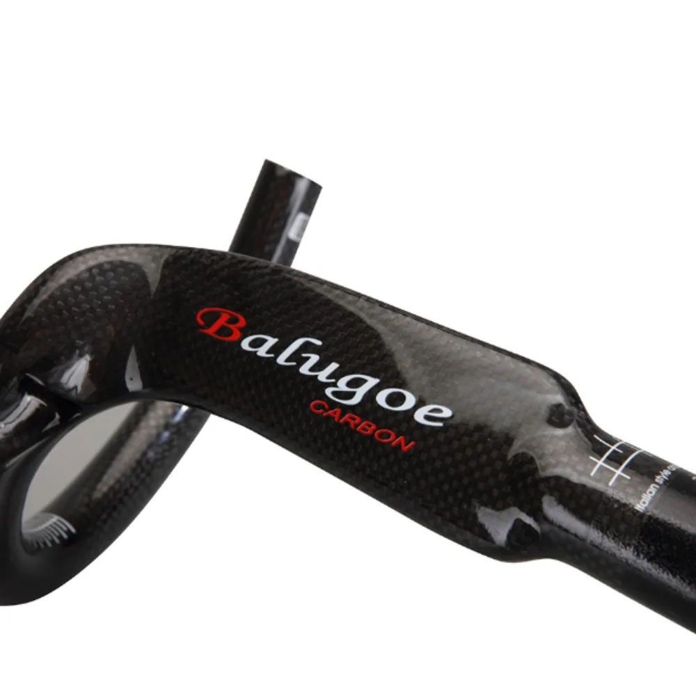 Vollcarbon-Rennradlenker, 3K Aero-Bogenlenker, 400mm Rennradlenker 31,8mm Fahrradzubehör – Detail 2