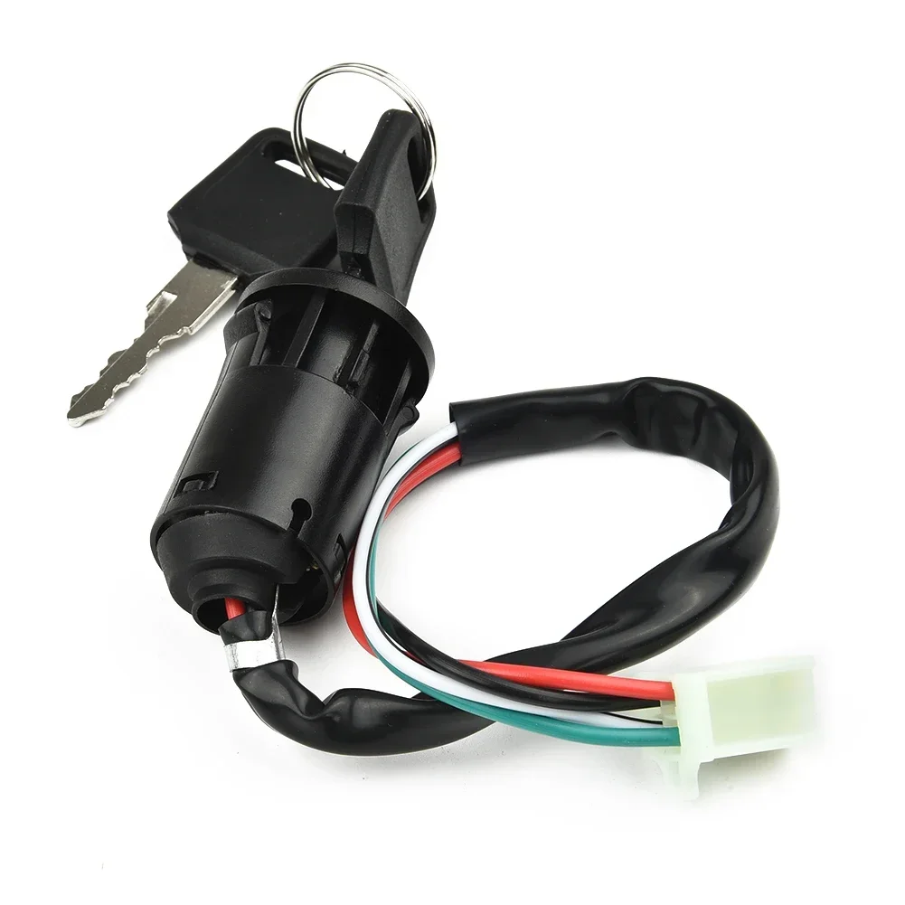 

Off Road Motorcycle Ignition Switch with Lock and 2 Keys Compatible with For Honda For Kawasaki For Suzuki Models