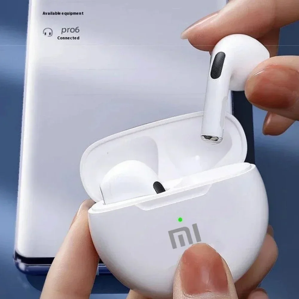 Xiaomi Pro6 Headphone Bluetooth 5.2 TWS 9D HIFI Earphones Gaming Stereo Call Earphone For iPhone Android Smartphones Earbuds