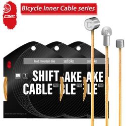 Bicicleta CNC Shifting Cable, Linha Interna, dianteiro desviador traseiro, Cabo Shift, Montanha e Estrada de Freio da Bicicleta, MTB, 1PC