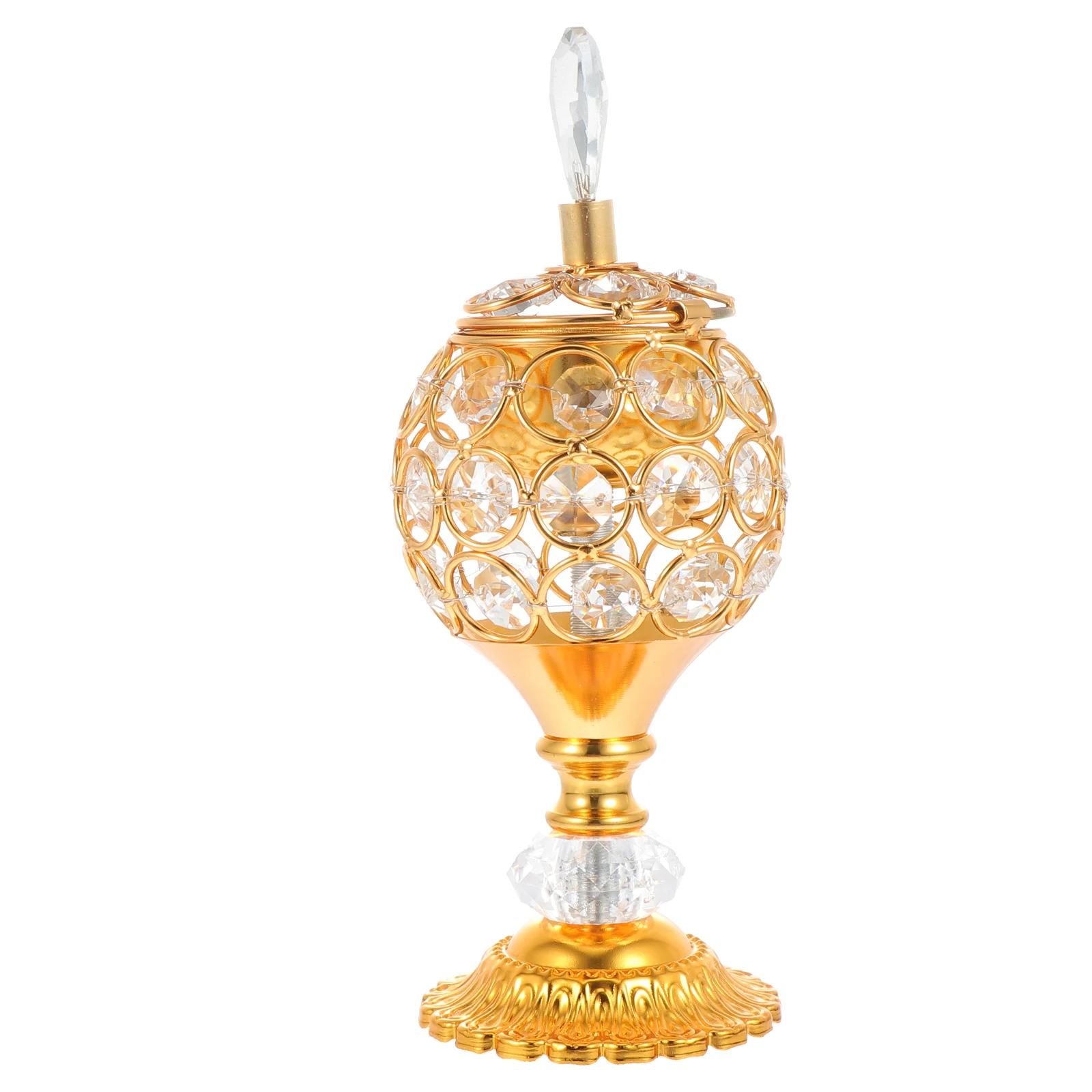 

1 pc Exquisite Iron Incense Burner Decorative Aromatherapy Censer Household Creative Burner For Home Bedroom Yoga